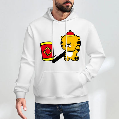 Casual Refined Front Graphic Hoodies