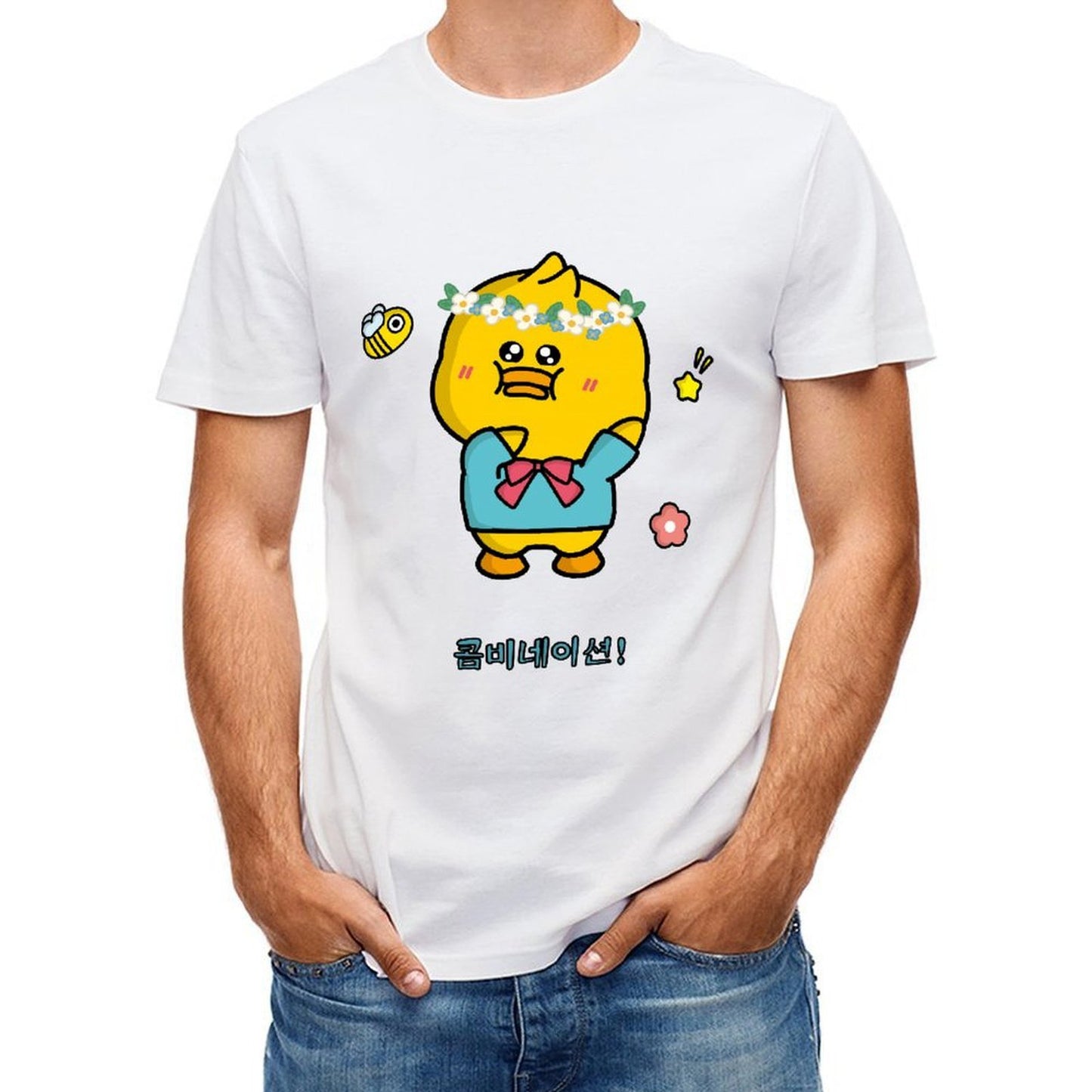 SmoothWear Easy-Care Front Graphic T-shirt