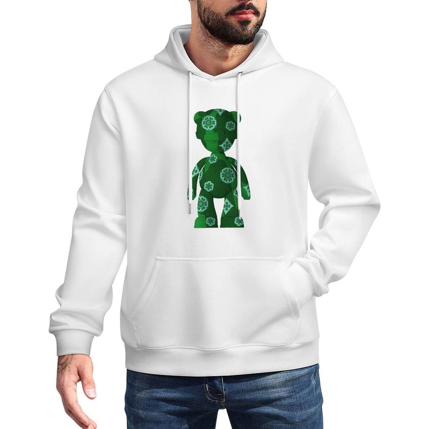 IPIB 250g Hooded Pocket Sweatshirt Front GraphicMen's Hooded  Sweatshirt6000104-3