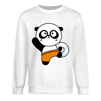 Front Patterned Long Sleeve TopCrisp Print ActiveLine