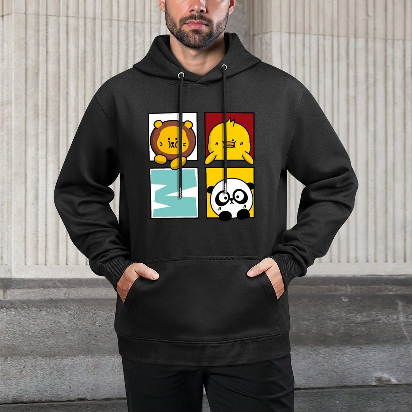 Front Graphic HoodiesUrban Natural