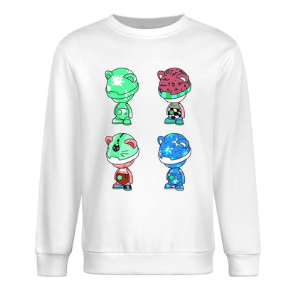 IPIB 250g Crew Neck Long Sleeve Sweatshirt Front GraphicCrew Neck Long Sleeve Sweatshirt6000074-1