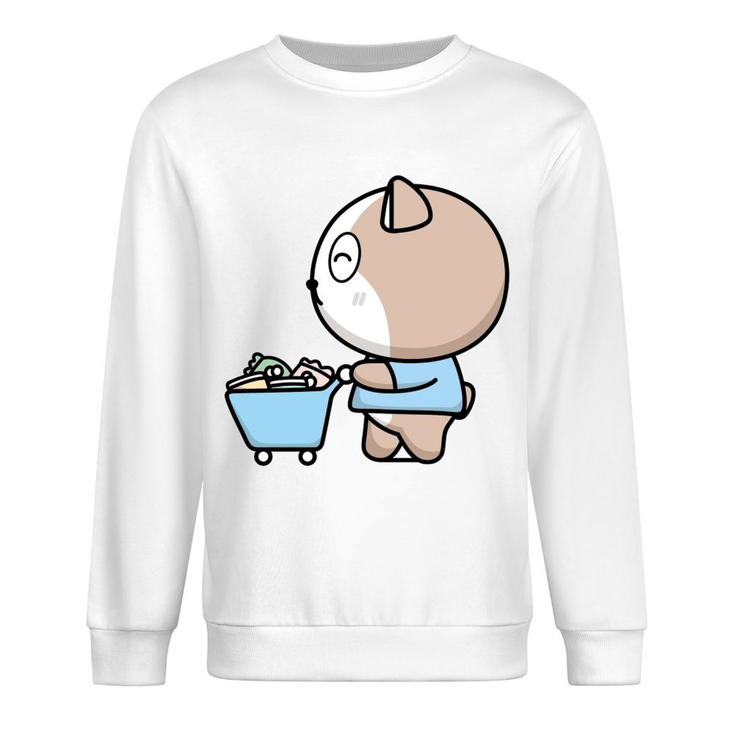 IPBR 250g Crew Neck Long Sleeve Sweatshirt Front GraphicCrew Neck Long Sleeve Sweatshirt4000104