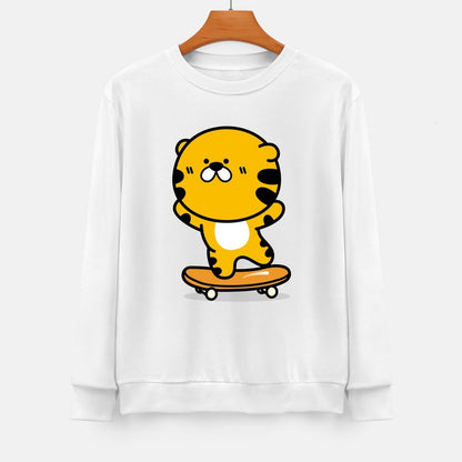 Front Patterned Long Sleeve TopEssential Refined