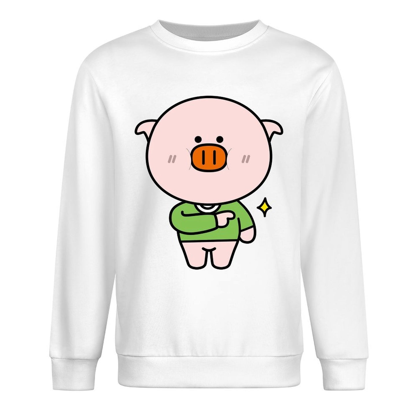 Front Patterned Long Sleeve TopEverydayWear Regular