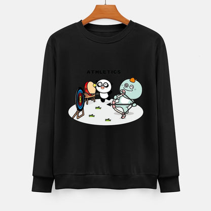  Front Patterned Long Sleeve TopMinimal Recycled