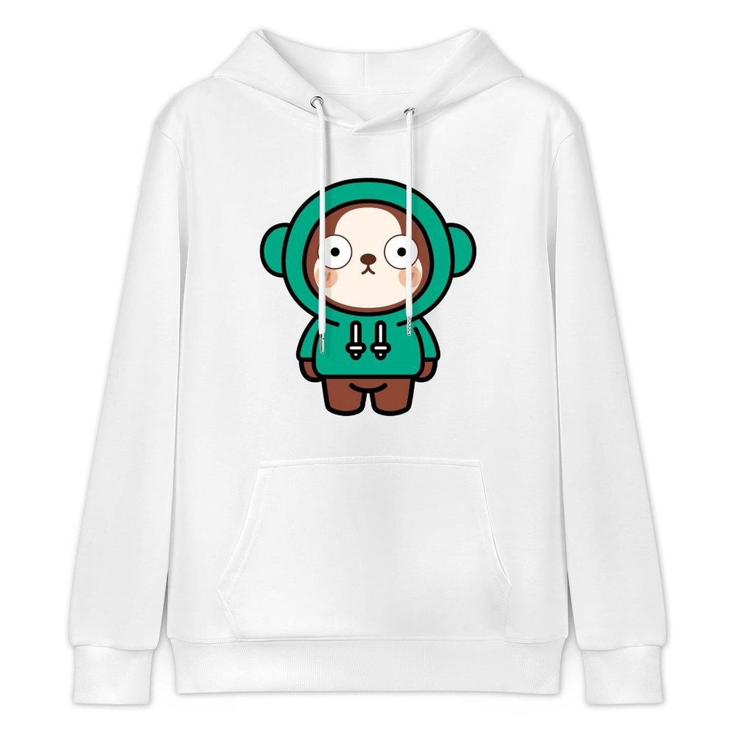 SoftWear Crew Neck Front Graphic Hoodies