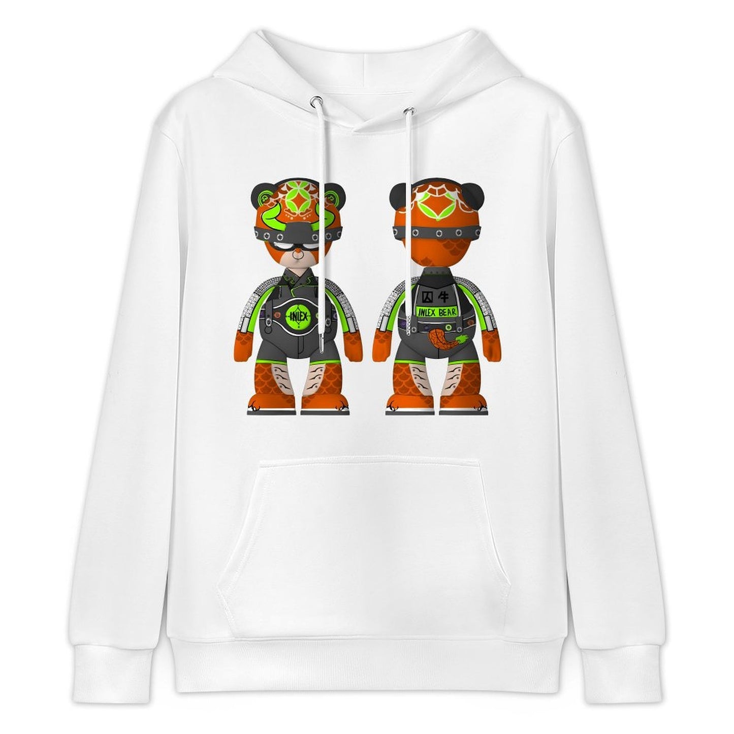 Hoodie Front PatternNeat Clean Edges