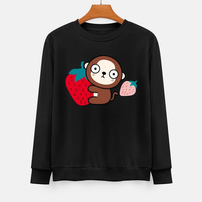  Front Patterned Long Sleeve TopCoreLine Retro