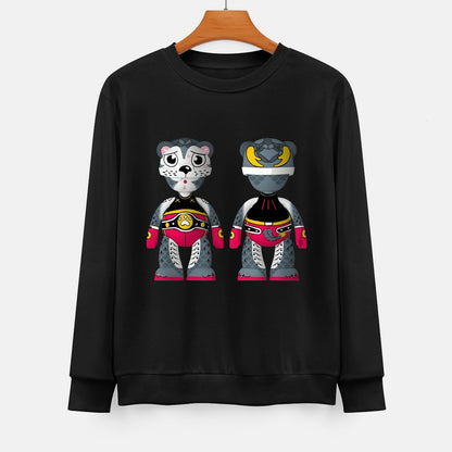 IPIB 250g Crew Neck Long Sleeve Sweatshirt Front GraphicCrew Neck Long Sleeve Sweatshirt6000145-4