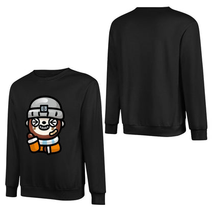 IPBR 250g Crew Neck Long Sleeve Sweatshirt Front GraphicCrew Neck Long Sleeve Sweatshirt4001044
