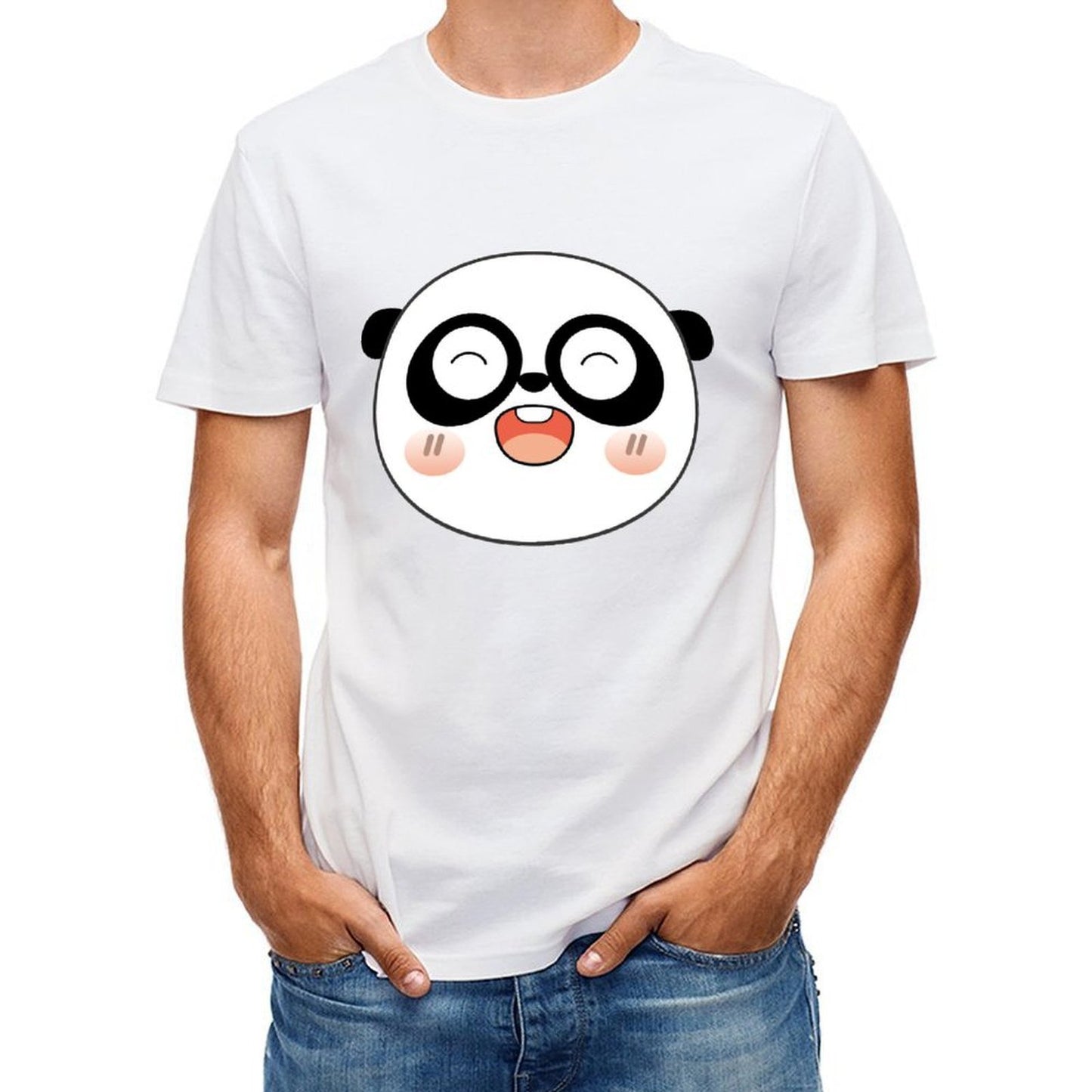 Retro Casual Front Graphic T-shirt