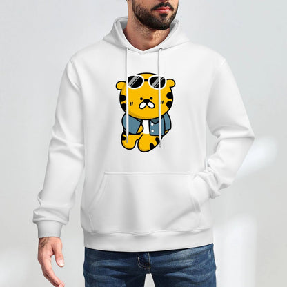 Casual Modern Front Graphic Hoodies