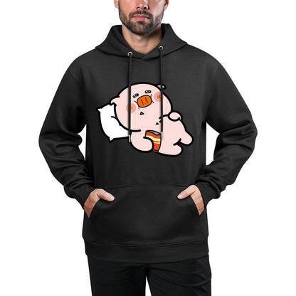 Crewneck ComfortLine Front Graphic Hoodies