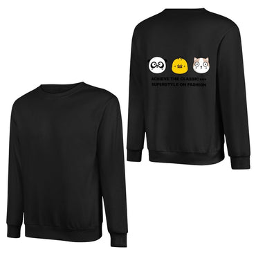 Crew Neck Long Sleeve Sweatshirt 4000670