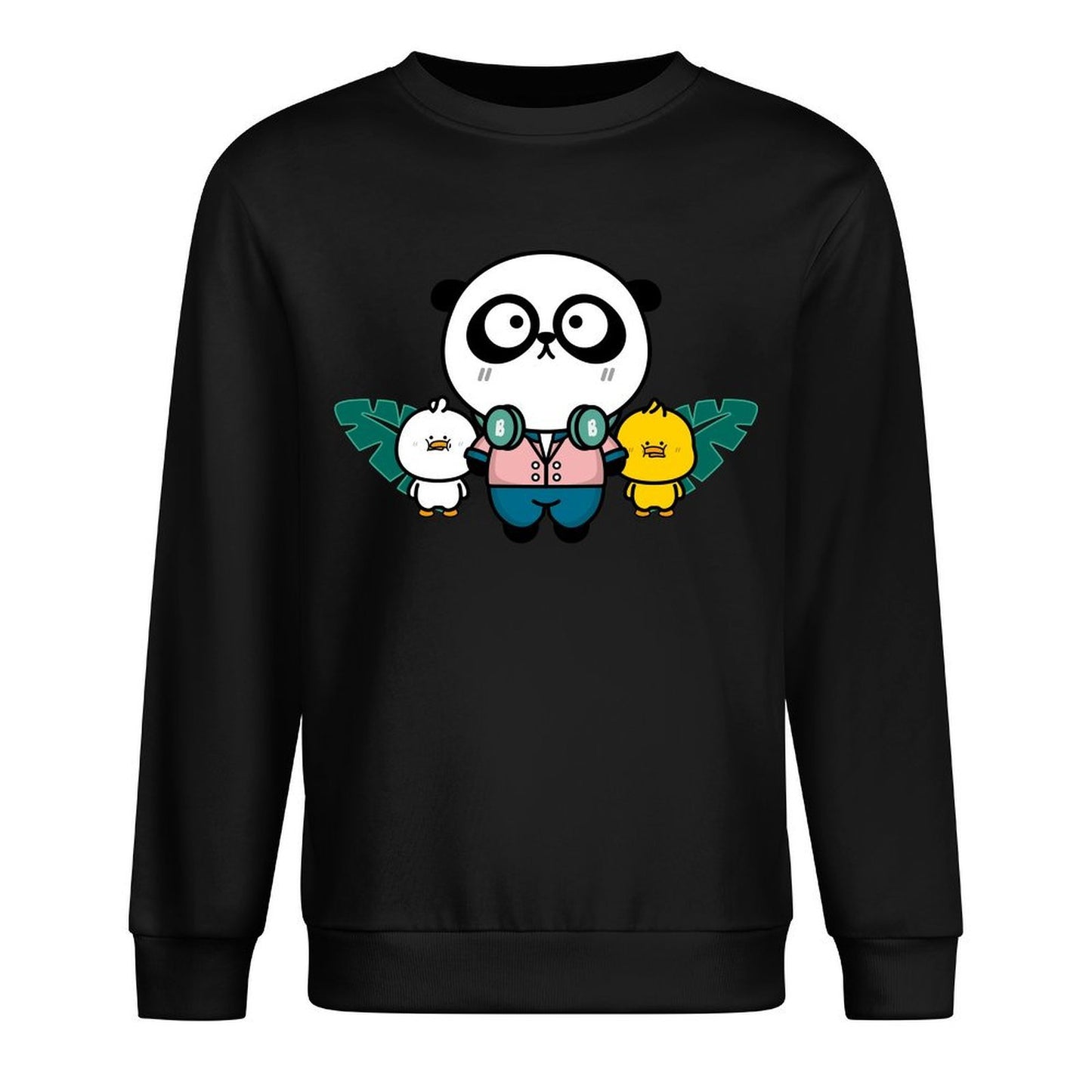 Front Patterned Long Sleeve TopTrueComfort Weekend