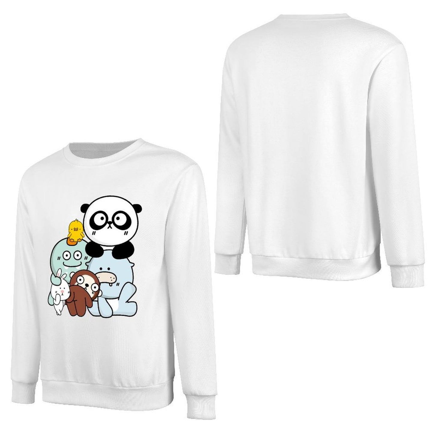 Front Patterned Long Sleeve TopRegular EverydaySeries