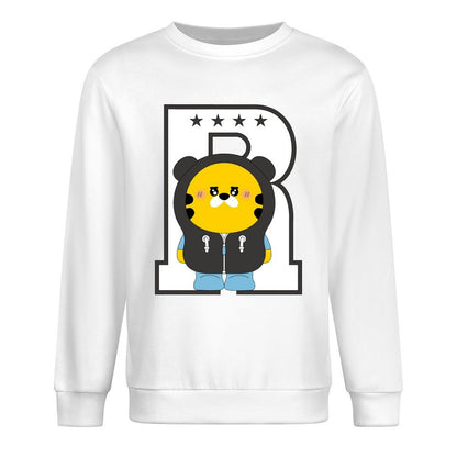 Front Patterned Long Sleeve TopActiveWear EverydayWear