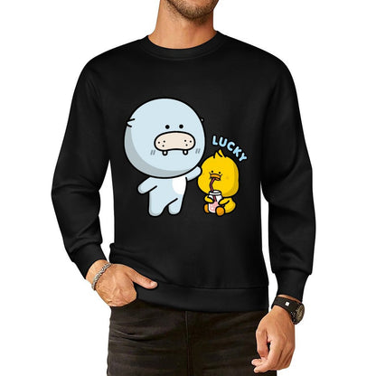 Front Patterned Long Sleeve TopTimeless Smooth Feel