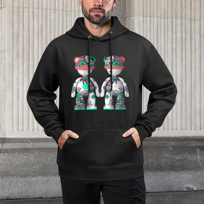 IPIB 250g Hooded Pocket Sweatshirt Front GraphicMen's Hooded  Sweatshirt6000089-5