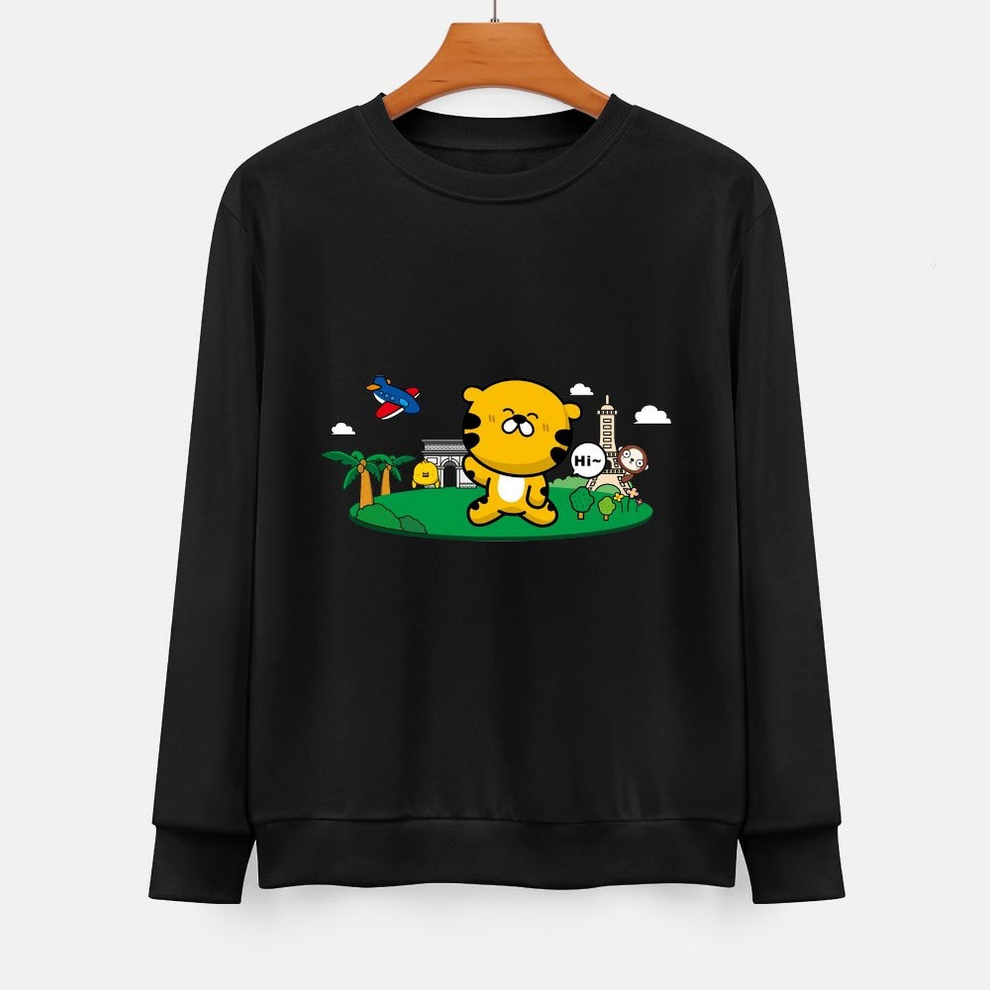  Front Patterned Long Sleeve TopLong Lasting ActiveWear