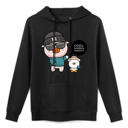 Indoor ClassicFit Front Graphic Hoodies