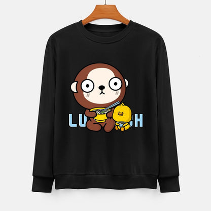  Front Patterned Long Sleeve TopActive Refined