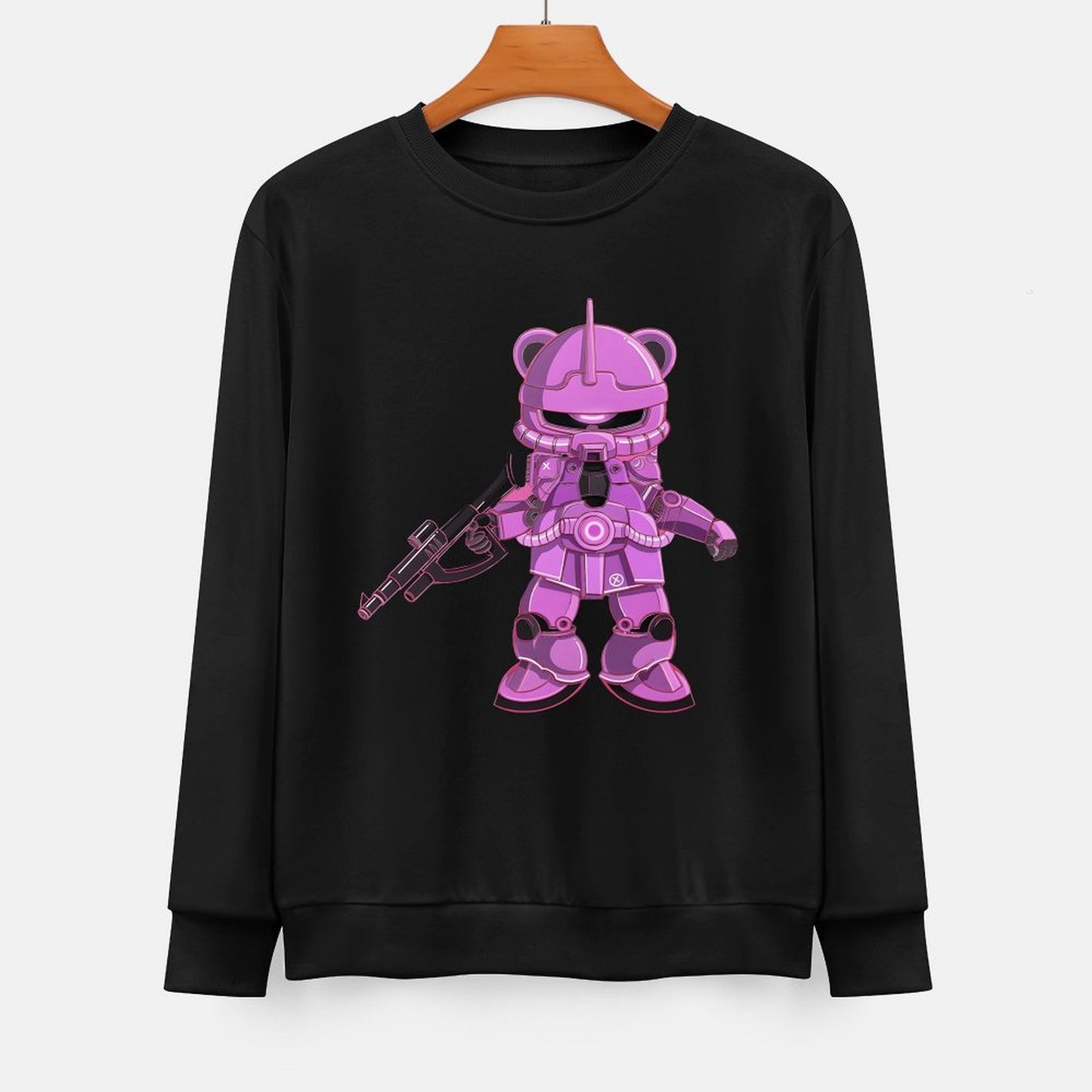 Long Sleeve With Front PatternVibrant Colors Pocket Tee