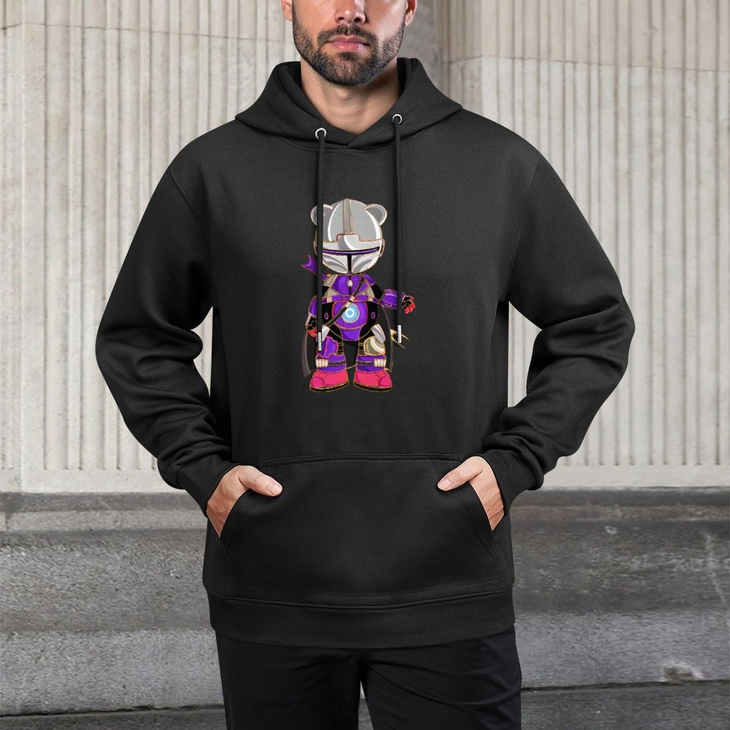 Hoodie Front PatternTear-Resistant PureStyle