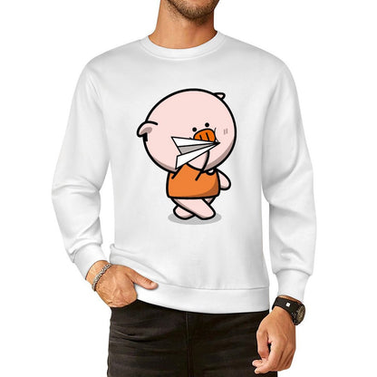 Front Patterned Long Sleeve TopRelaxed EverydayComfort