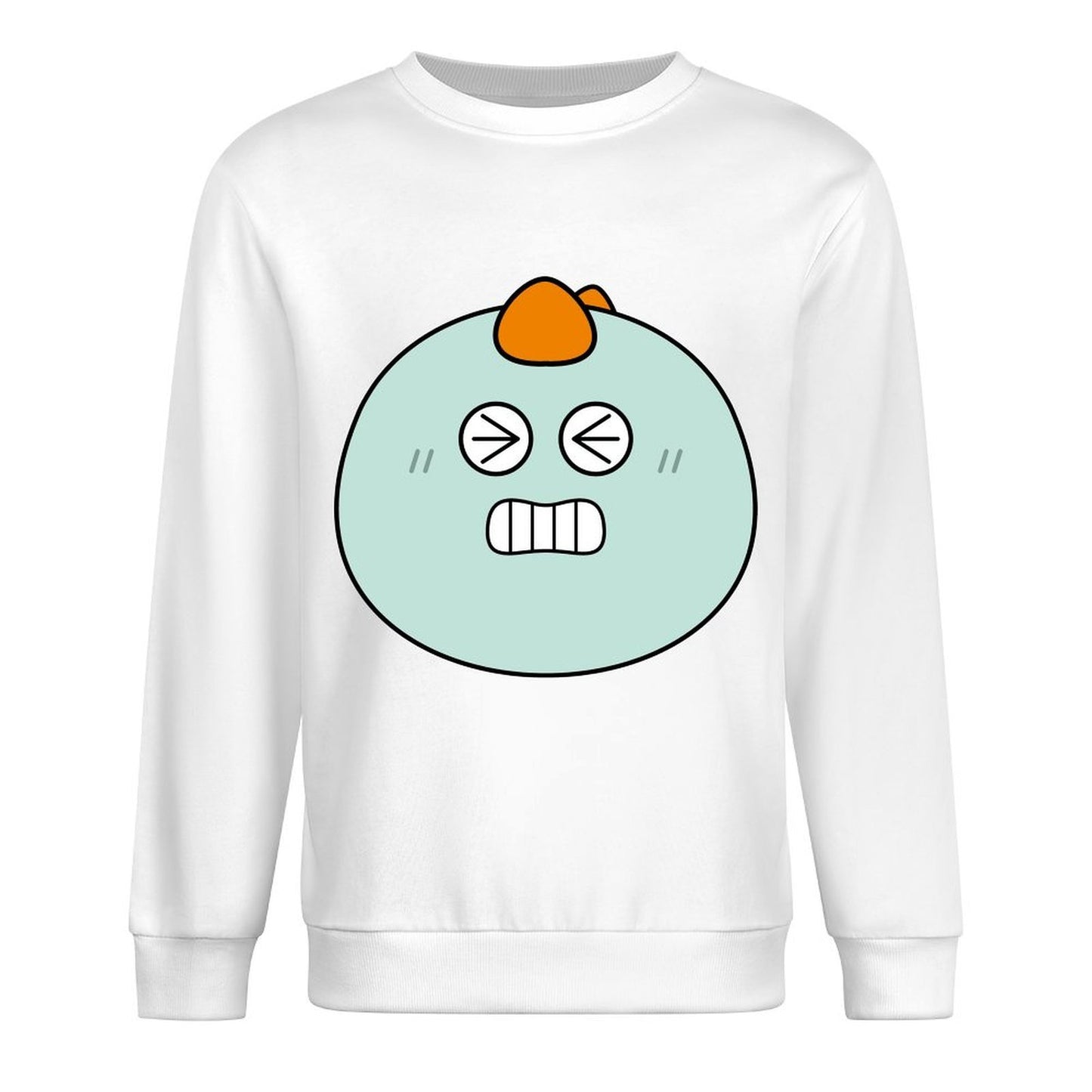 Front Patterned Long Sleeve TopSimple EverydayFit