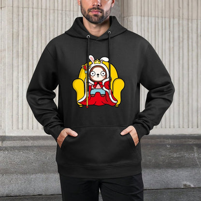 Pocket Tee Crewneck Front Graphic Hoodies