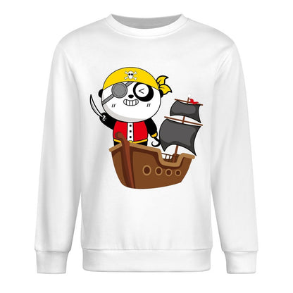 Front Patterned Long Sleeve TopNeat Relaxed Fit