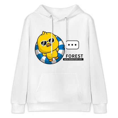 ModernFit Vibrant Colors Front Graphic Hoodies