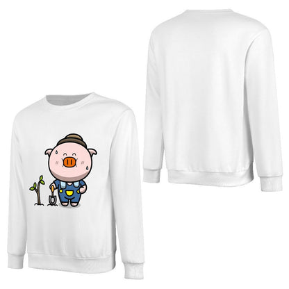 Front Patterned Long Sleeve TopRegularFit EverydayWear