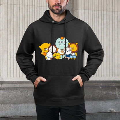 Wrinkle-Free Unisex Front Graphic Hoodies