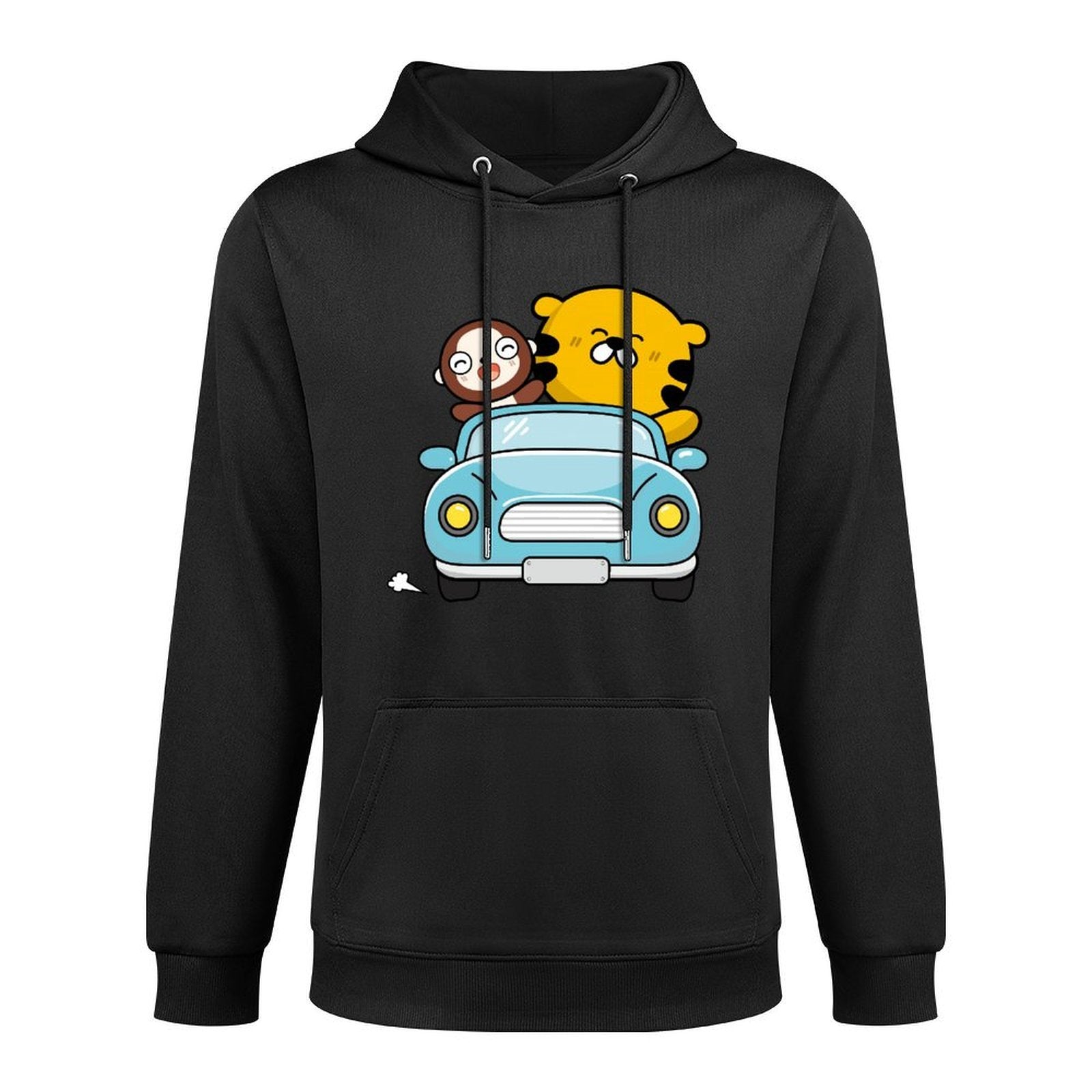 SmoothWear Refined Front Graphic Hoodies