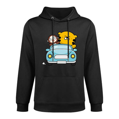 SmoothWear Refined Front Graphic Hoodies