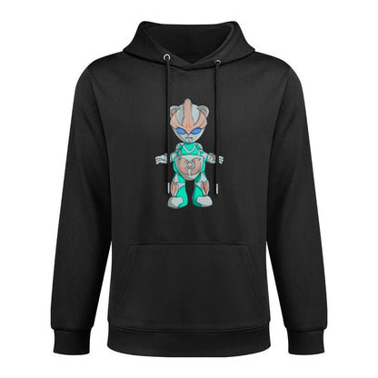 IPIB 250g Hooded Pocket Sweatshirt Front GraphicMen's Hooded  Sweatshirt6000059-5