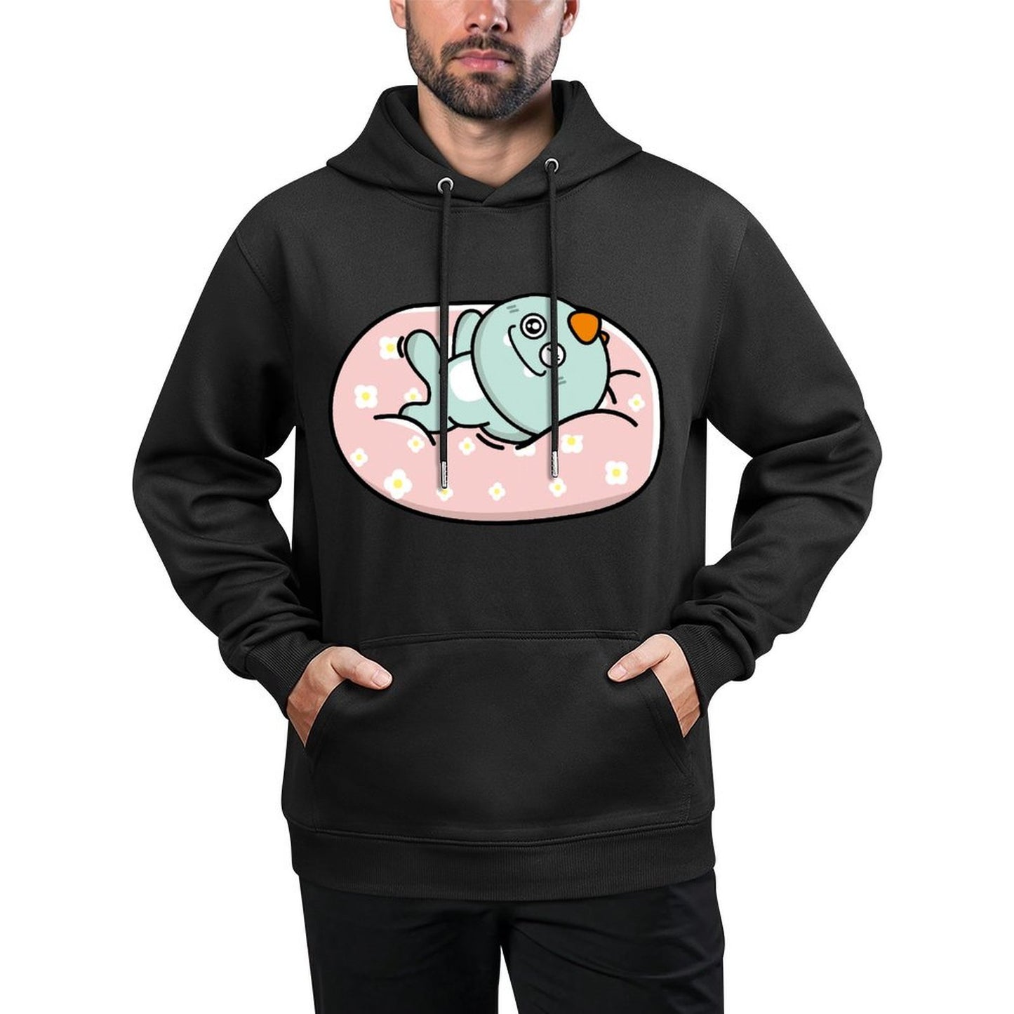 IPBR 250g Hooded Pocket Sweatshirt Front GraphicMen's Hooded  Sweatshirt4001537