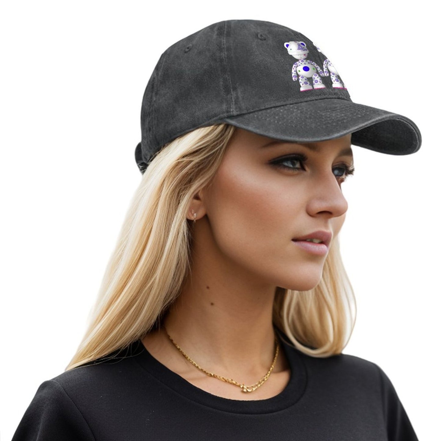 Washed Denim Hat 6000097-8