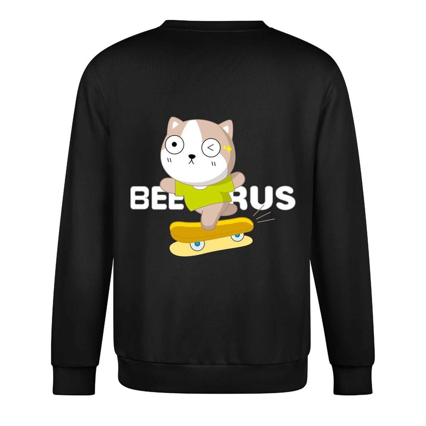 Crew Neck Long Sleeve Sweatshirt 4000614