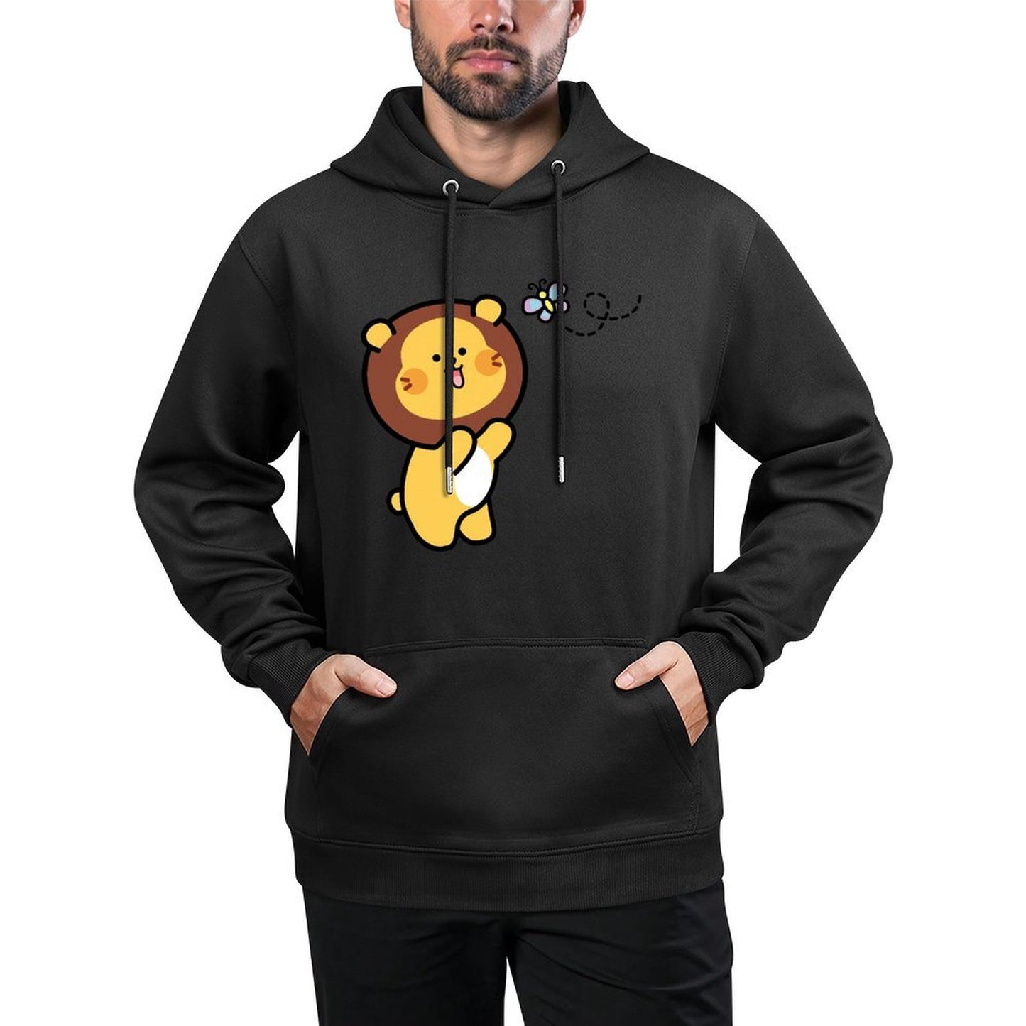 Minimalist DailyFit Front Graphic Hoodies