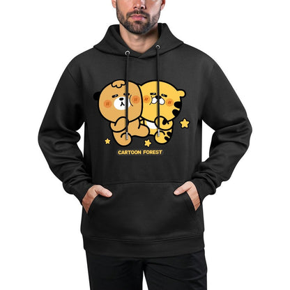 Colorfast DailyFit Front Graphic Hoodies