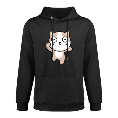 Wrinkle-Free Design-Your-Own Front Graphic Hoodies