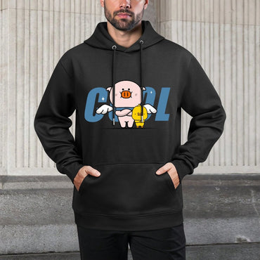 IPBR 250g Hooded Pocket Sweatshirt Front GraphicMen's Hooded  Sweatshirt4001092
