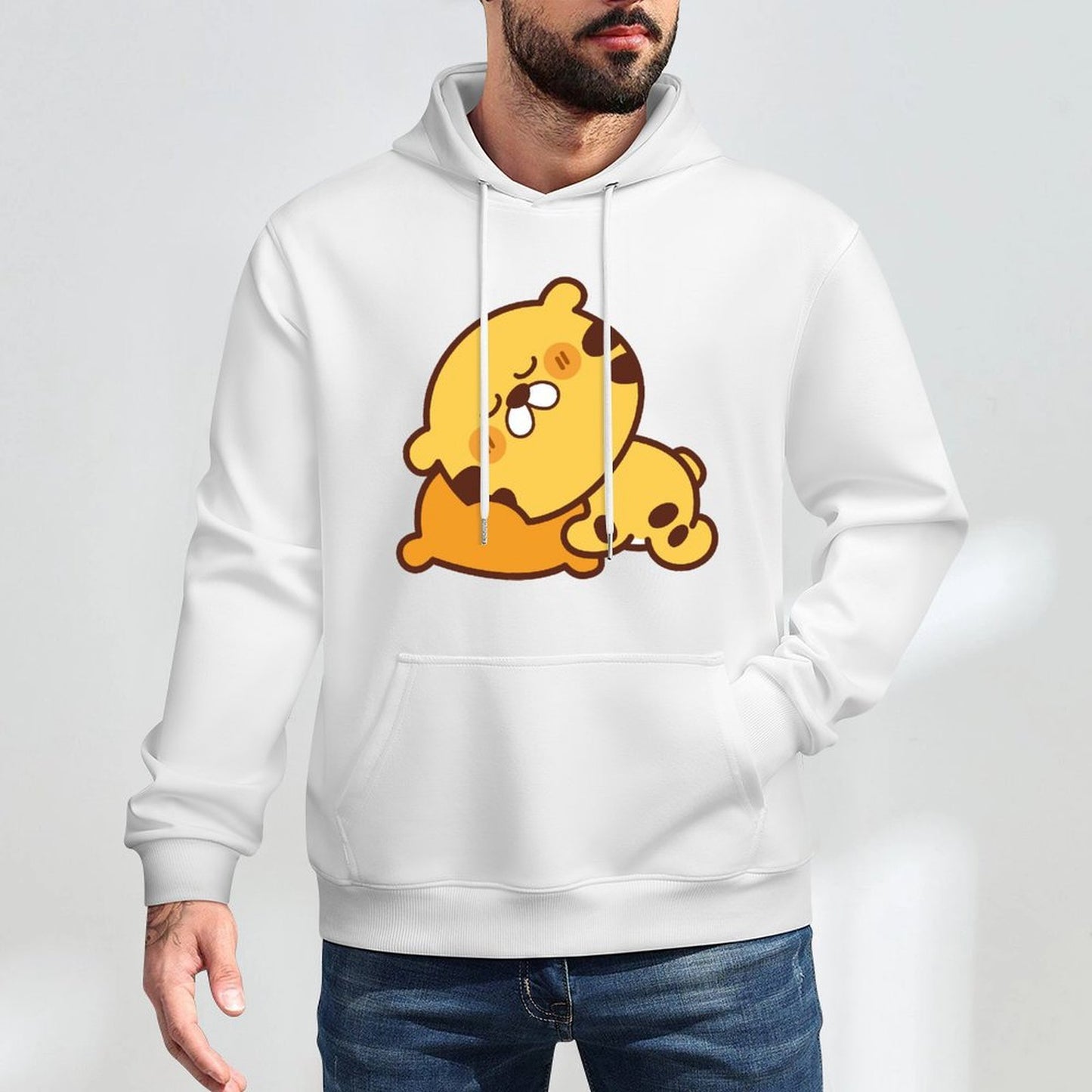 Front Graphic HoodiesTimeless Printed