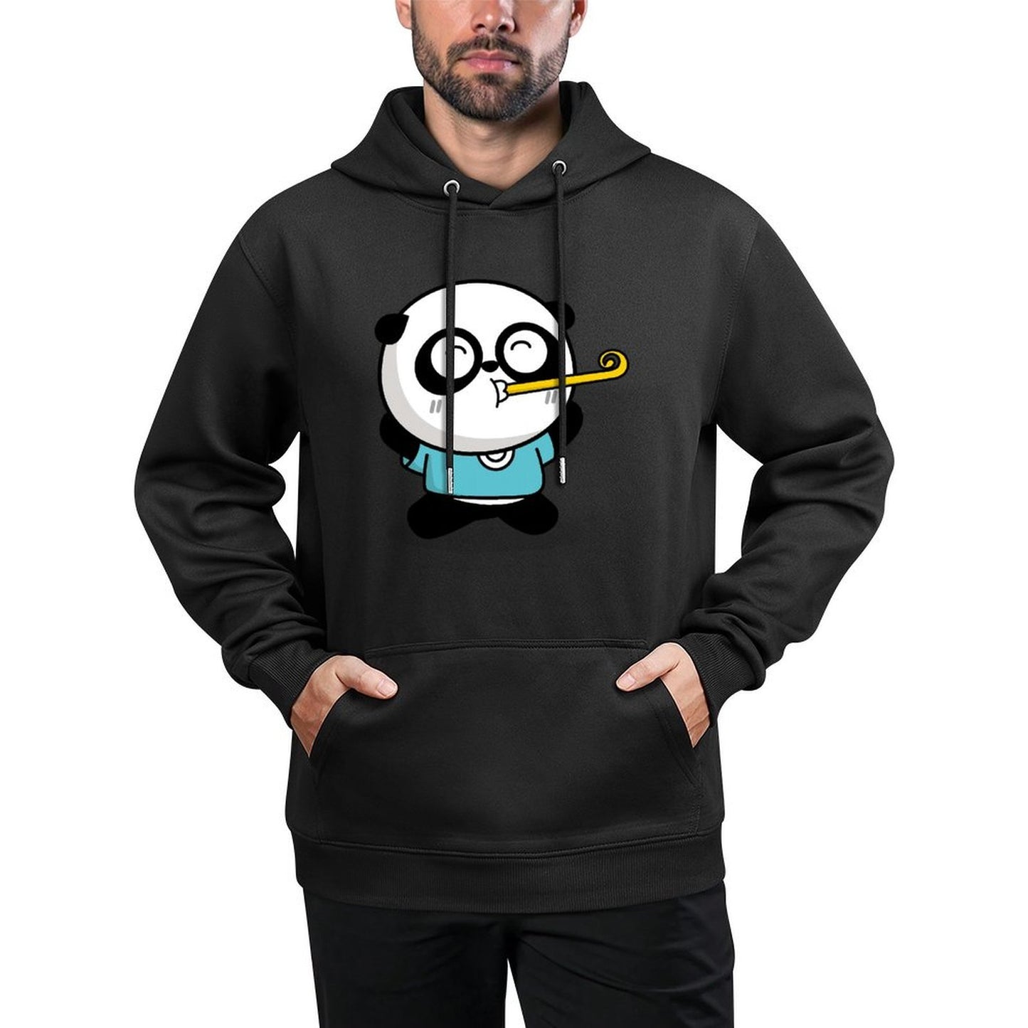 On-Demand Shrink-Resistant Front Graphic Hoodies