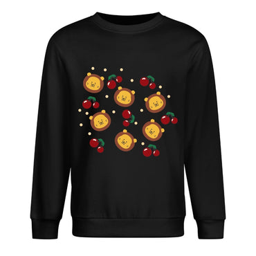 Front Patterned Long Sleeve TopDaily Wrinkle-Free