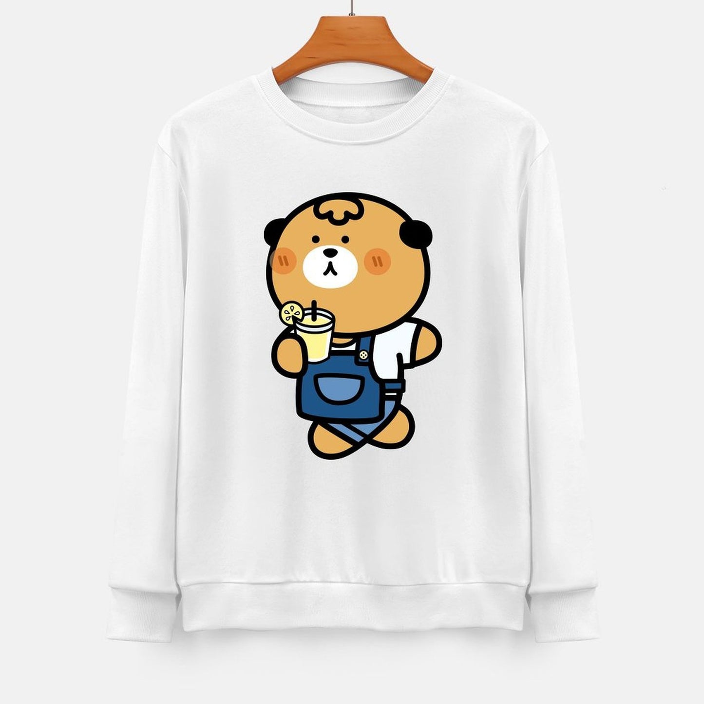 Front Patterned Long Sleeve TopChill Minimal